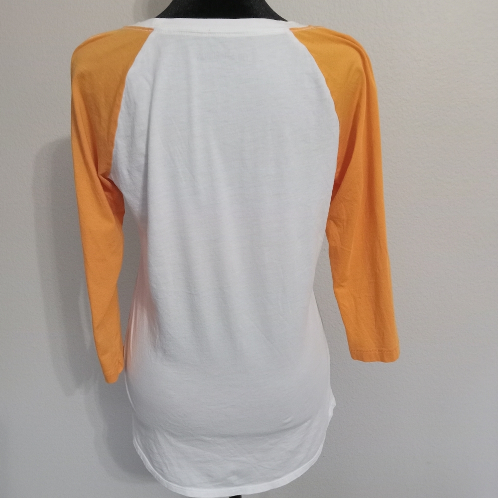 True Religion Live Free & Eagle Graphic‎ Baseball Jersey Raglan Sleeve Retro - Picture 5 of 11